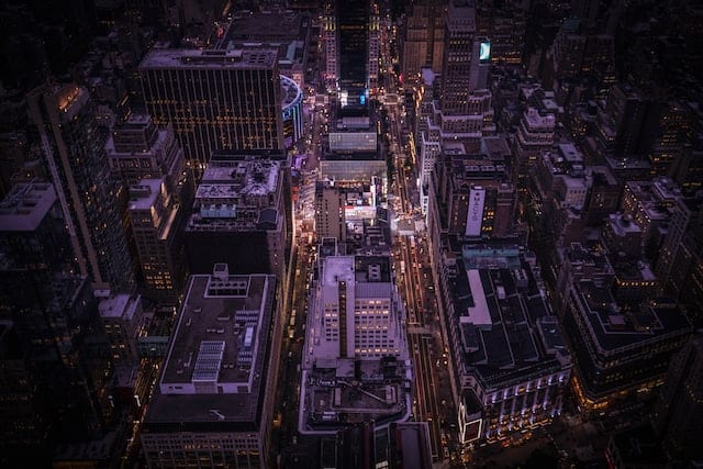 The view from the Empire State Building in October.