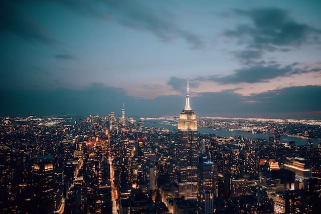 Which New York Pass is best - skyline of NYC at dusk. 