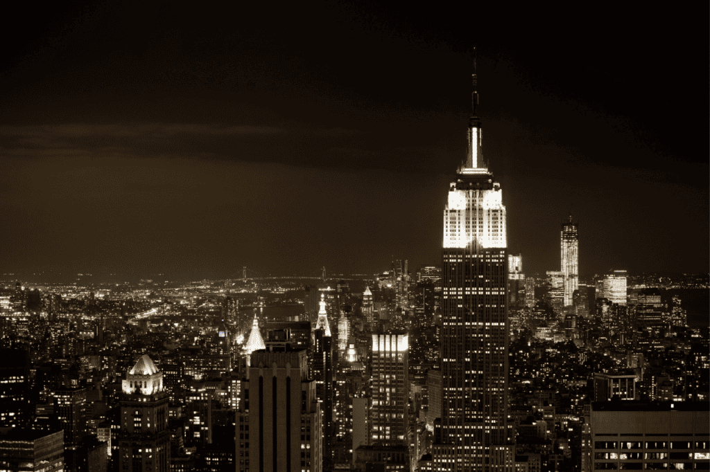 New York Skyline at night