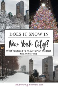 Does It Snow In New York? Everything You Need To Know To Plan Your NYC ...