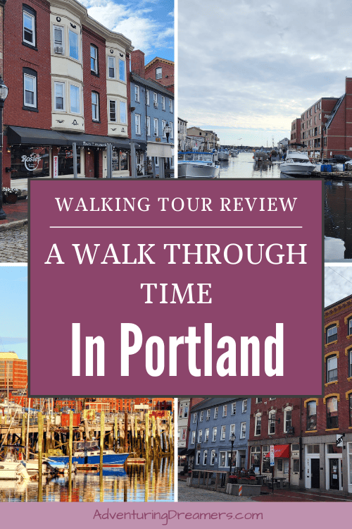 Walk Tour Review A Walk Through Time In Portland - collage of Portland pictures.