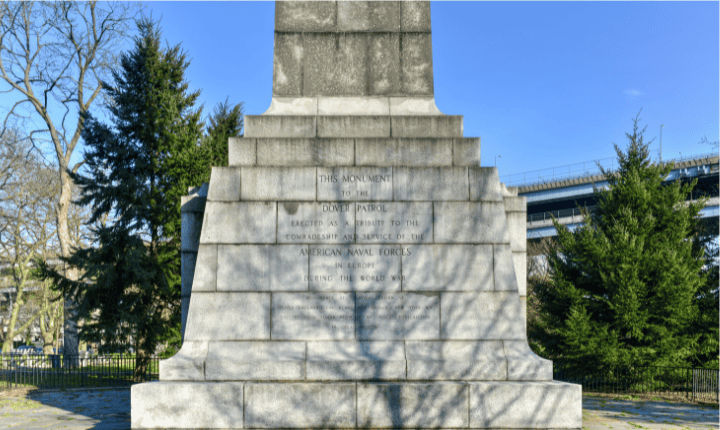 Dover Patrol Monument, Brooklyn, New York.